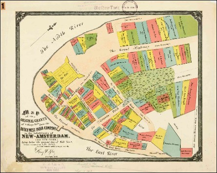 New Amsterdam (Old New York) Map New Amsterdam (Old New York) Map